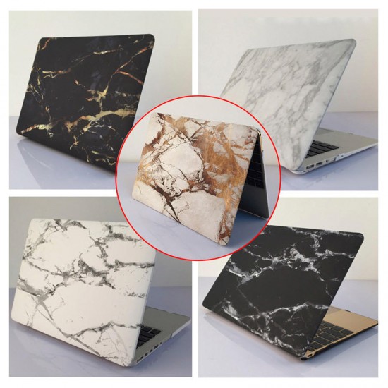 Marble Matte Hard Case Cover Top Bottom Shell For Macbook Pro 13.3 Inch