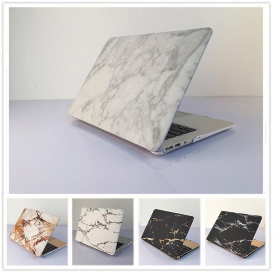 Marble Matte Hard Case Cover Top Bottom Shell For Macbook Pro 13.3 Inch