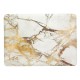 Marble Matte Hard Case Cover Top Bottom Shell For Macbook Pro 13.3 Inch