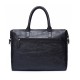 Men Business Casual PU Leather Briefcase Messenger Bag Tablet Laptop Office Shoulder Bag for iPad