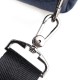 Men USB Port Casual Canvas Sport Outdoor Chest Bag Crossbody Bag with USB Cable