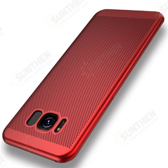 Mesh Dissipating Heat Anti Fingerprint Hard PC Case For Samsung Galaxy S8