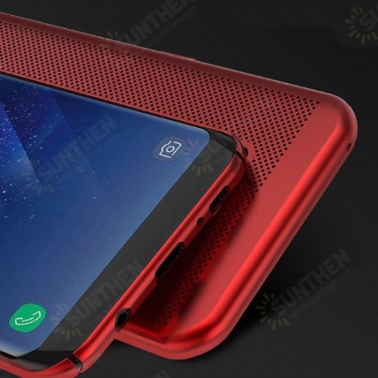 Mesh Dissipating Heat Anti Fingerprint Hard PC Case For Samsung Galaxy S8