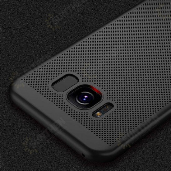 Mesh Dissipating Heat Anti Fingerprint Hard PC Case For Samsung Galaxy S8