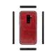 Leather Texture PC & Soft TPU Protective Case for Samsung Galaxy S9 Plus