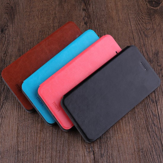 Waterproof Flip PU Leather Full Cover Protective Case for Xiaomi Redmi 7A