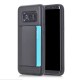 Multi-colors TPU+PC Hybrid Card Slots Shockproof Cover Case For Samsung Galaxy S8 Plus