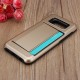 Multi-colors TPU+PC Hybrid Card Slots Shockproof Cover Case For Samsung Galaxy S8 Plus