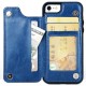Multi-functional Luxury Bussiness PU Leather with Phone Wallet Card Slot Photo Frame Shockproof Protective Case