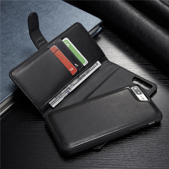 Multifunctional Detachable Wallet Card Slots PU Leather Case for iPhone7/7Plus/6/6s/6Plus/6sPlus