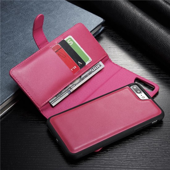 Multifunctional Detachable Wallet Card Slots PU Leather Case for iPhone7/7Plus/6/6s/6Plus/6sPlus