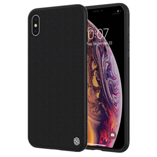 3D Textured Shockproof Soft TPU + Hard PC Back Cover Protective Case for iPhone XS MAX