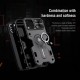 Anti-Peeping Slide Lens Cover Anti-Scratch Impact-proof Protective Case with Bracket for iPhone 12 / For iPhone 12 Pro 6.1 inch