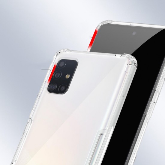 Bumpers Crystal Clear Transparent Shockproof Soft TPU Protective Case for Samsung Galaxy A51 2019