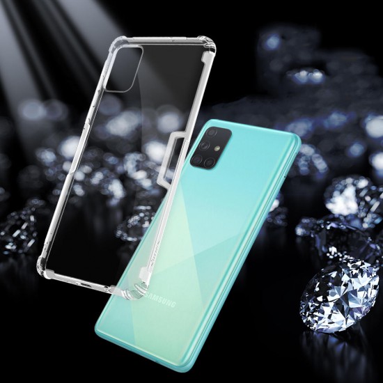 Bumpers Natural Clear Transparent Shockproof Soft TPU Protective Case for Samsung Galaxy A71 2019