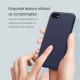 Bumpers Shockproof Anti-fingerprint Smooth Soft Liquid Silicone Protective Case Back Cover for iPhone 7 / 8 / SE 2020