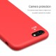 Bumpers Shockproof Anti-fingerprint Smooth Soft Liquid Silicone Protective Case Back Cover for iPhone 7 / 8 / SE 2020