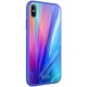 Colorful Shockproof Tempered Glass + Soft TPU Back Cover Protective Case for iPhone X