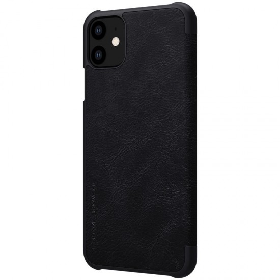 Flip Shockproof Card Slots Holder Full Cover PU Leather PC Protective Case for iPhone 11 6.1 inch