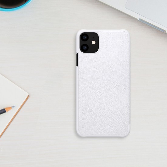 Flip Shockproof Card Slots Holder Full Cover PU Leather PC Protective Case for iPhone 11 6.1 inch