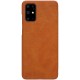 Flip Shockproof with Card Slot Holder Full Cover PU Leather Vintage Protective Case for Samsung Galaxy S20+ 5G