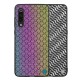 Reflective Slight Woven Polyester Mesh Anti-scratch Protective Case for Xiaomi Mi9 / Mi9 Transparent Edition Non-original