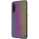 Reflective Slight Woven Polyester Mesh Anti-scratch Protective Case for Xiaomi Mi9 / Mi9 Transparent Edition Non-original