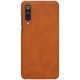 Qin Series Vintage Flip Card Slot Holder PC Bumper PU Leather Protective Case for Xiaomi Mi9 Mi 9 Pro 5G Version 6.39 inch