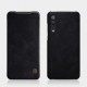 Qin Series Vintage Flip Card Slot Holder PC Bumper PU Leather Protective Case for Xiaomi Mi9 Mi 9 Pro 5G Version 6.39 inch