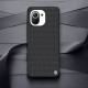 For Xiaomi Mi 11 Case Anti-Fingerprint Anti-Slip Nylon Synthetic Fiber Textured Shockproof Protective Case Back Cover Non-Original