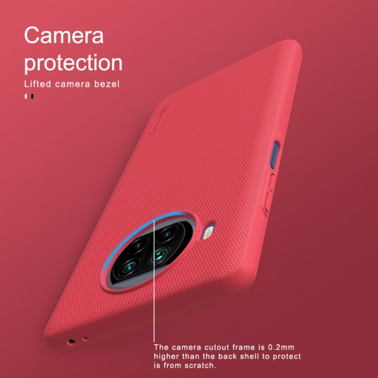 For Xiaomi Mi 10T Lite 5G / Xiaomi Redmi Note 9 Pro 5G Version Case Anti-Fingerprint Anti-Scratch Shockproof PC Hard Protective Case Back Cover Non-original