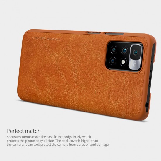 For Xiaomi Redmi 10/ Redmi 10 Prime Case Bumper Flip Shockproof with Card Slot PU Leather Full Cover Protective Case Non-Original