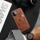 For iPhone 12 Pro / 12 Case Business with Card Slot Holder Shockproof Leather Protective Case