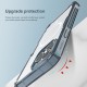 For iPhone 13/ 13 Pro / 13 Pro Max Protective Case Support Magnetic Charging with Airbag Clear Transparent Non-Yellow TPU + PC Shockproof Back Cover