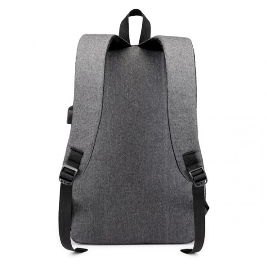 Oxford Cloth Laptop Bag Backpack Travel Bag With External USB Charging Port For 13 Inch Laptop Tablet