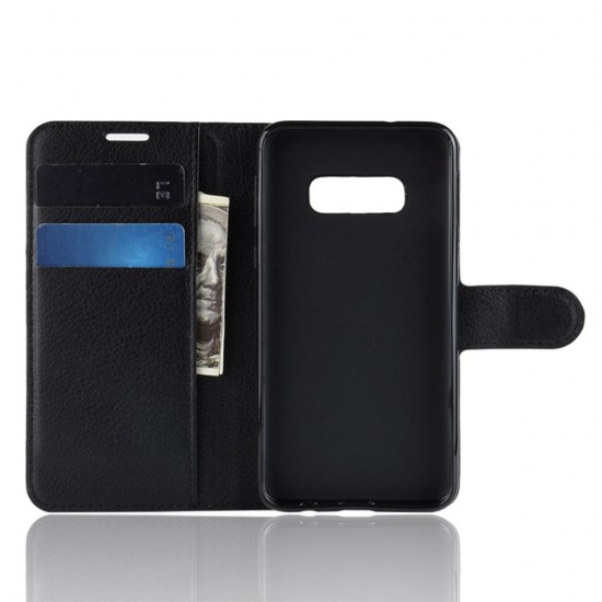 PU Leather Wallet Kickstand Flip Protective Case For Samsung Galaxy S10e 5.8 Inch