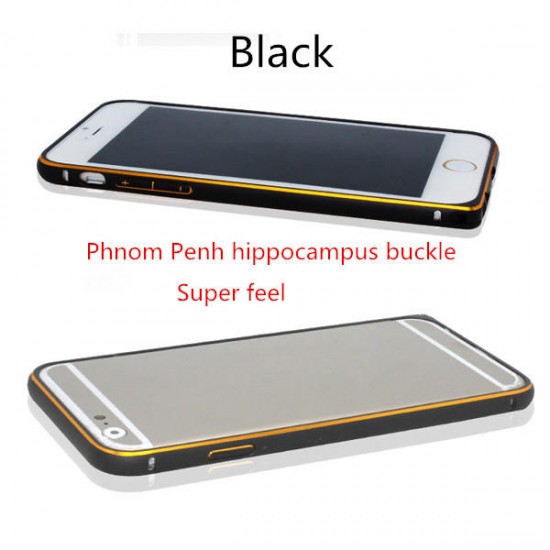 Phnom Penh Hippocampus Buckle Metal Bumper Frame For iPhone 6