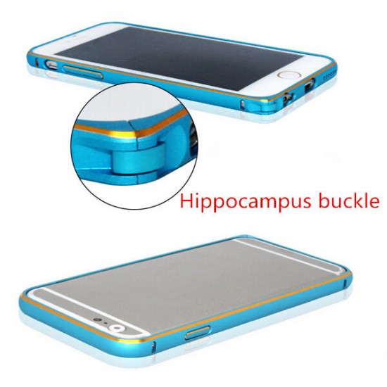 Phnom Penh Hippocampus Buckle Metal Bumper Frame For iPhone 6