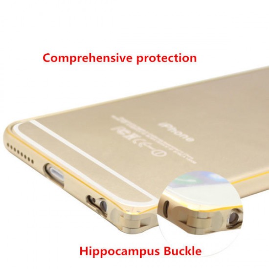 Phnom Penh Hippocampus Buckle Metal Bumper Frame For iPhone 6 Plus