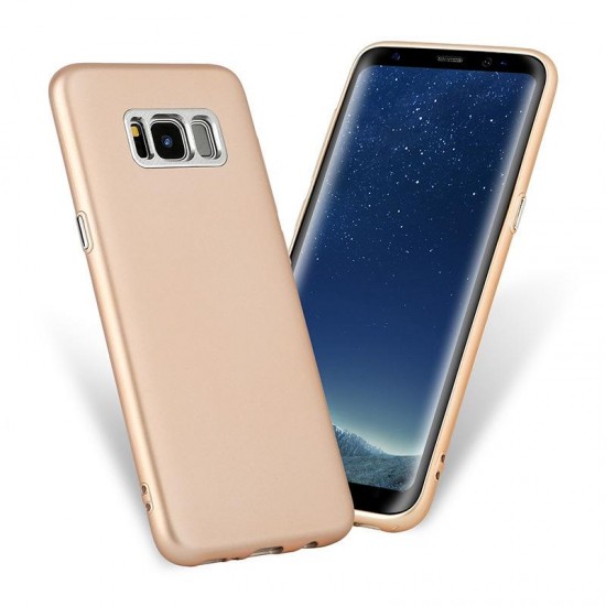 Plating Coating Shockproof Soft TPU Case Cover for Samsung Galaxy S8 5.8inch