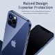 for iPhone 12 Pro Max / 12 / 12 Mini / 12 Pro Case with Bumpers Transparent Anti-Fingerprint Non-Yellow Shockproof TPU Protective Case
