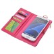 Removable PU Leather Wallet Case For Samsung Galaxy S7 Edge