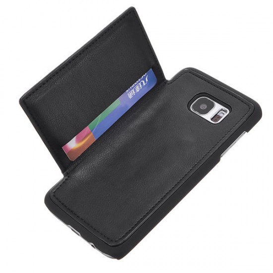 Removable PU Leather Wallet Case For Samsung Galaxy S7 Edge