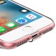 Crystal Kickstand TPU Case With Dust Plug For iPhone 7/8