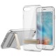 Crystal Kickstand TPU Case With Dust Plug For iPhone 7/8