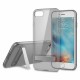 Crystal Kickstand TPU Case With Dust Plug For iPhone 7/8