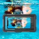 2 Generation Universal Touch Screen 15M Diving Waterproof Mobile Phone Case Support Selfie Stick for Phones below 6.9 inch