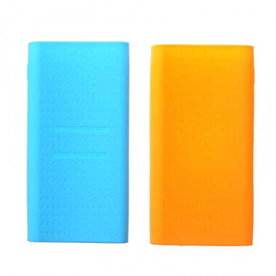 Silicone Protective Back Cover Case For Xiaomi Power Bank 2 20000mAh Non-original