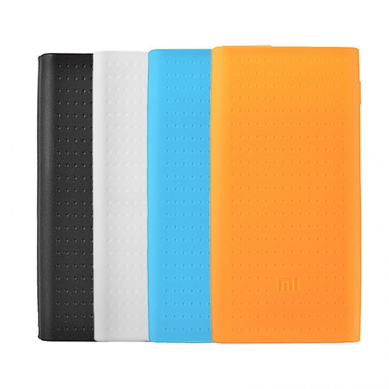 Silicone Protective Back Cover Case For Xiaomi Power Bank 2 20000mAh Non-original