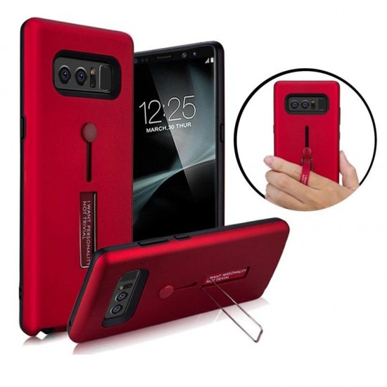 Strap Grip Stand Holder Case For Samsung Galaxy Note 8